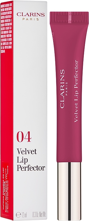 Matte Lip Gloss - Clarins Velvet Lip Perfector — photo N2