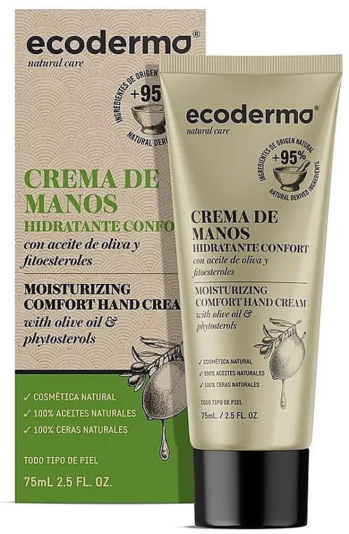 Comfort Moisturizing Hand Cream - Ecoderma Moisturizing Comfort Hand Cream — photo N1