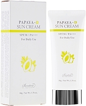 Fragrances, Perfumes, Cosmetics Papaya Extract Sun Cream - Benton Papaya-D Sun Cream SPF38