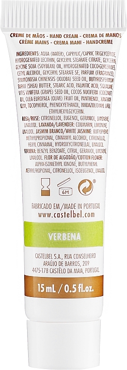 Castelbel Verbena - Hand Cream — photo N2