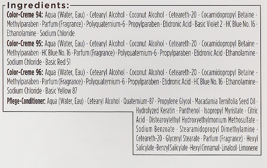 Set "Crazy" - Got2b Crazy (dry/shmp/200ml + hair/spray/300ml + hair/dye/90ml) — photo N21