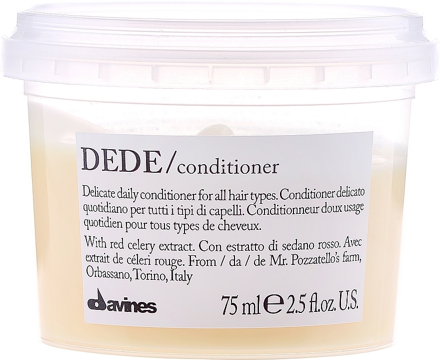 Delicate Conditioner - Davines Essential Haircare Dede Delicate Air Conditioning — photo N1