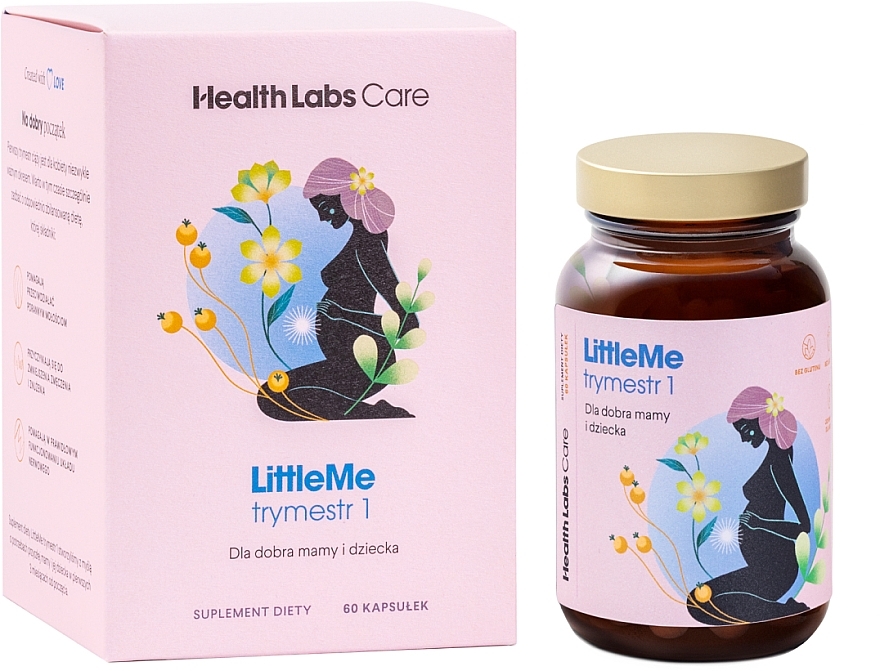Pregnancy Dietary Supplement - HealthLabs Care LittleMe Trymestr 1 — photo N2