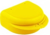 Braces and Dentures Container, yellow - Falcon Classic Midi — photo N1