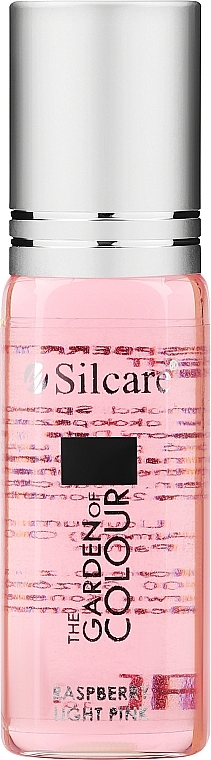 Nail & Cuticle Oil - Silcare The Garden of Colour Roll On Raspberry Light Pink — photo N1