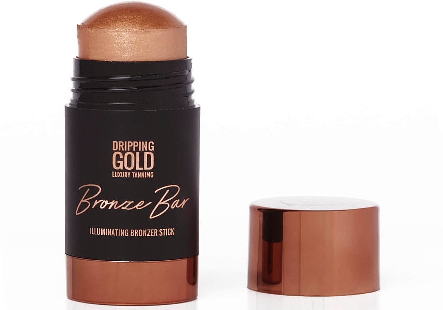 Face & Body Bronzer Stick - Sosu by SJ Dripping Gold Bronze Bar Illuminating Bronzer Stick — photo N2