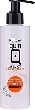 Fragrances, Perfumes, Cosmetics Milky Chocolate Hand Cream - Silcare Quin Protein Therapy Hand Cream