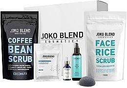 Fragrances, Perfumes, Cosmetics Face & Body Set "Beauty Gift Pack" - Joko Blend Beauty Gift Pack (f/scr/150g + b/scr/200g + mask/20g + prim/oil/30ml + h/oil/200ml + sponge)