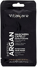 Fragrances, Perfumes, Cosmetics Mask for Dry & Damaged Hair - Vitalcare Professional Imperial Argan Restructuring Mask (sachet)