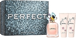Fragrances, Perfumes, Cosmetics Marc Jacobs Perfect - Set (edp/100ml + sh/gel/75ml + b/lot/75ml)