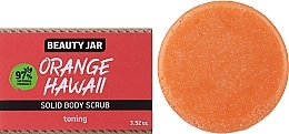 Fragrances, Perfumes, Cosmetics ソリッド ボディスクラブ - Beauty Jar Orange Hawaii Solid Body Scrub