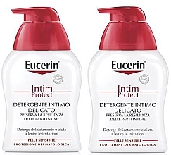 Fragrances, Perfumes, Cosmetics Set - Eucerin Intimate Cleanser(2x250ml)