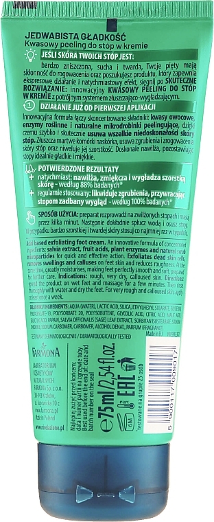 Peeling Foot Cream - Farmona Nivelazione Acid Based Exfoliating Foot Cream — photo N2