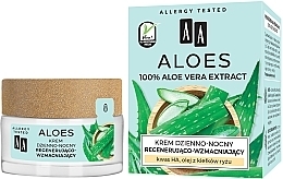 Fragrances, Perfumes, Cosmetics Regenerating & Firming Facial Cream - AA Aloes Cream