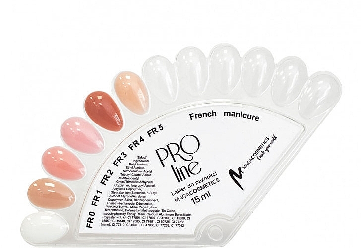 Nail Polish - Maga Cosmetics Pro Line French — photo N4