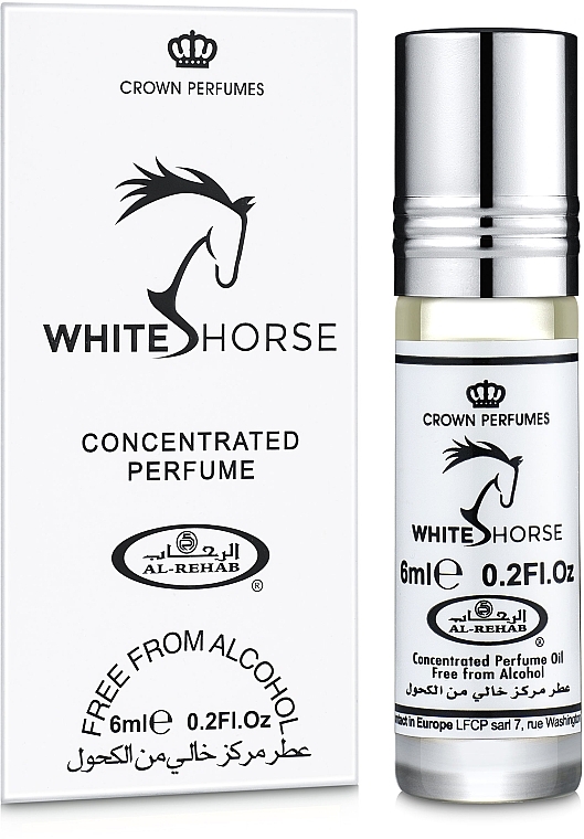 Al Rehab White Horse - Oil Perfume — photo N1