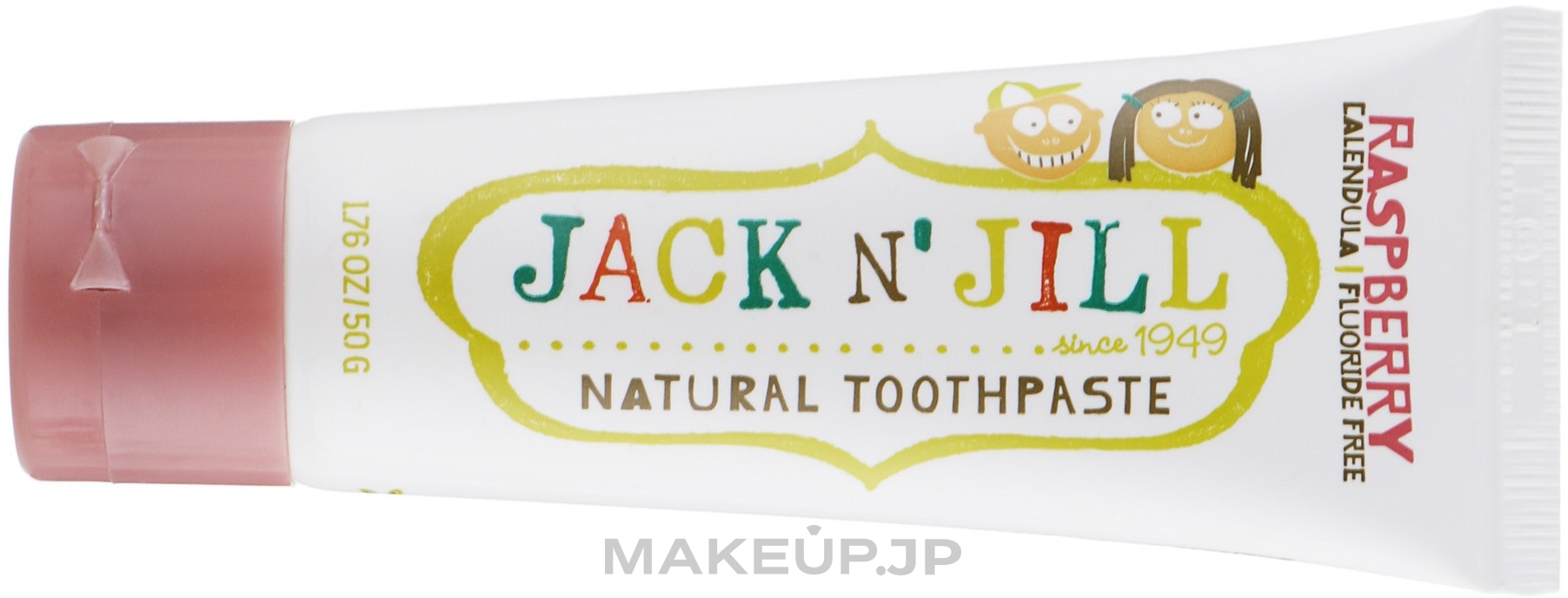 Kids Toothpaste with Calendula, Raspberry Flavor - Jack N' Jill — photo 50 g