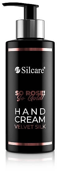 Hand Cream - Silcare So Rose Gold Velvet Silk Hand Cream — photo N5