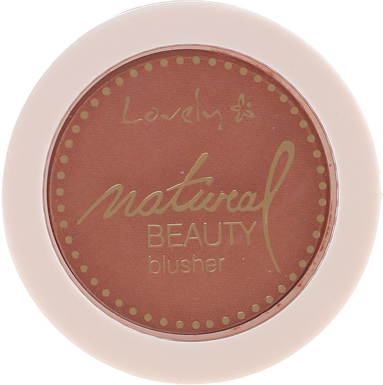 Face Compact Blush - Lovely Natural Beauty Blusher — photo N4