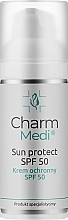 Fragrances, Perfumes, Cosmetics Facial Sun Cream - Charmine Rose Charm Medi Sun Protect SPF50