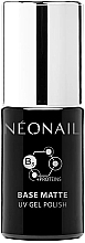 Base Coat - NeoNail Professional Base Matte UV Gel Polish — photo N1