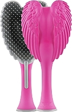 Angel Hair Brush, fuchsia with gray - Tangle Angel Cherub 2.0 Soft Electric Pink — photo N2