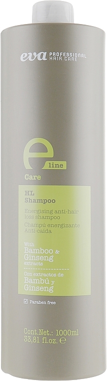 Anti Hair Loss Shampoo - Eva Professional E-line HL (Hair Loss) Shampoo — photo N3