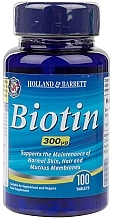 Fragrances, Perfumes, Cosmetics Food Supplement "Biotin" - Holland & Barrett Biotin, 300mg