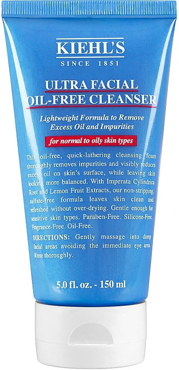 Facial Oil-Free Cleansing Lotion - Kiehl's Ultra Facial Oil-Free Cleanser — photo N1