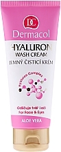 Fragrances, Perfumes, Cosmetics Face Cream - Dermacol Hyaluron Wash Cream