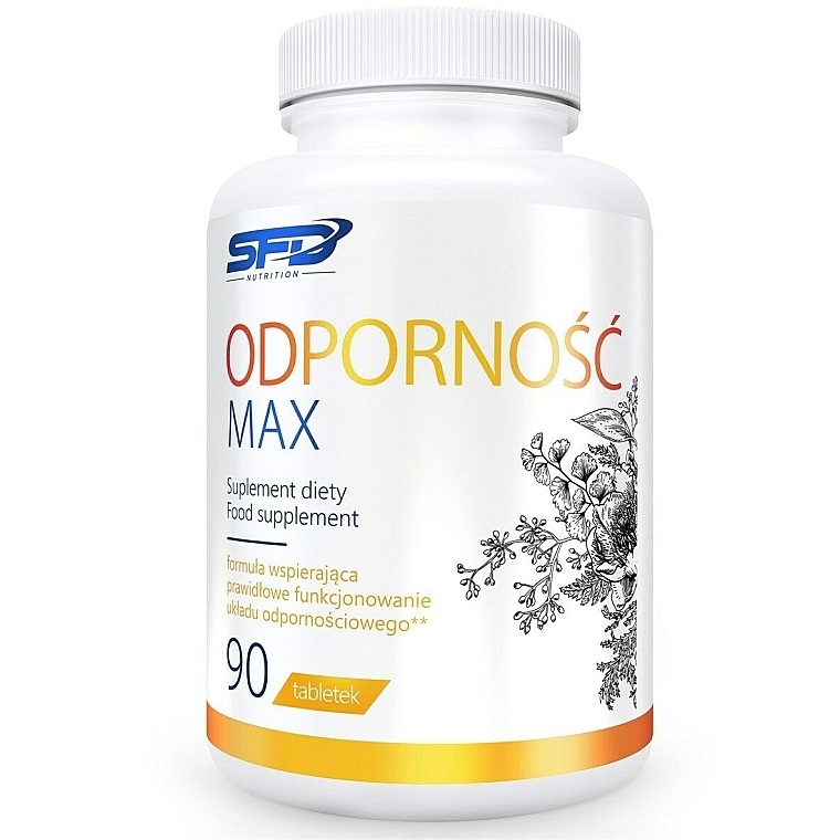 Immunity Dietray Supplement - SFD Nutrition Odpornosc Max — photo N4