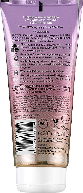 Smoothing Wild Berry Body Serum - Lirene Wildberry — photo N5