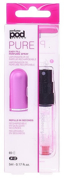 Atomizer - Travalo Perfume Pod Pure Essentials Hot Pink — photo N1