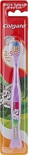 Fragrances, Perfumes, Cosmetics Kids Soft Toothbrush, 2+, purple with bunny - Colgate Kids 2Y+ Toothbrush Extra Soft