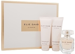 Fragrances, Perfumes, Cosmetics Elie Saab Le Parfum - Set (edp/50ml + b/lot/75ml + sh/cr/75ml)