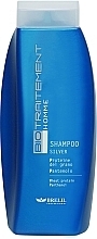 Fragrances, Perfumes, Cosmetics Shampoo for Grey Hair - Brelil Bio Traitement Homme Silver Shampoo