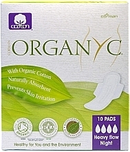 Fragrances, Perfumes, Cosmetics Sanitary Pads with Wings, 10 pcs - Corman Organyc Wings Heavy Flow
