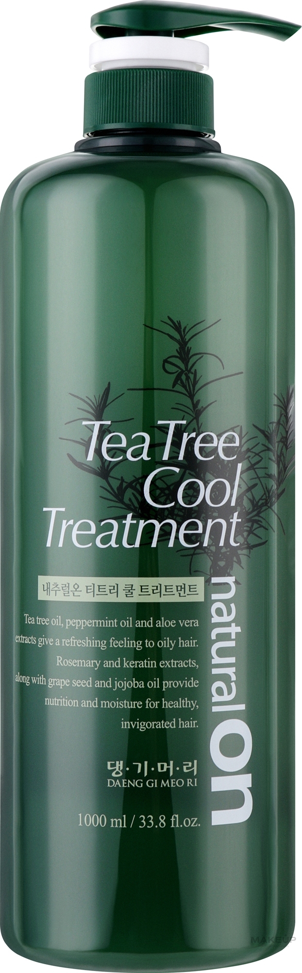 Cooling Tea Tree Conditioner - Daeng Gi Meo Ri Naturalon Tea Tree Cool — photo 1000 ml