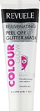 Pink Rejuvenating Peel-Off Mask - Revuele Color Glow Glitter Mask Pell-Off Rejuvenating — photo N1