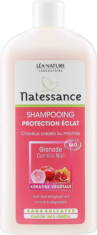 Organic Shampoo for Colored Hair - Natessance Shampoo — photo N1