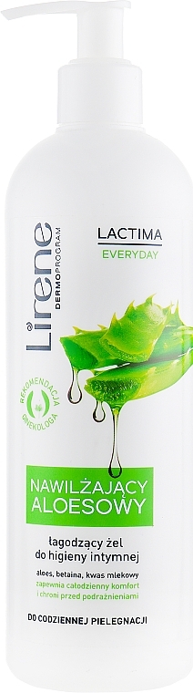 Intimate Hygiene Gel - Lirene Lactima Everyday Aloe — photo N1