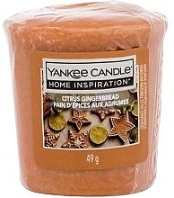 Fragrances, Perfumes, Cosmetics Scented Candle - Yankee Candle Home Inspiration Citrus Gingerbread