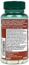 Korean and Siberian Ginseng Complex Dietary Supplement - Holland & Barrett Korean & Siberian Ginseng Complex — photo N6