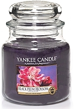 Fragrances, Perfumes, Cosmetics Candle in Glass Jar - Yankee Candle Black Plum Blossom