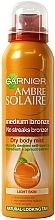 Self Tan Body Mist - Garnier Ambre Solaire No Streaks Bronzer Medium Self Tan Body Mist — photo N2