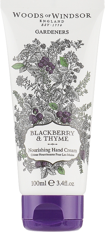 Nourishing Hand Cream - Woods of Windsor Blackberry & Thyme Hand Cream — photo N1