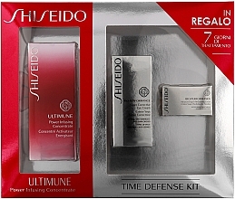 Fragrances, Perfumes, Cosmetics Set - Shiseido Time Defence Kit (ser/30ml + cr/7ml + cr/5ml)