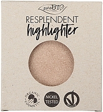 Fragrances, Perfumes, Cosmetics Highlighter - PuroBio Cosmetics Resplendent Highlighter (refill)