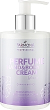 Scented Hand & Body Cream - Farmona Professional Perfume Hand&Body Cream Glamour — photo N1