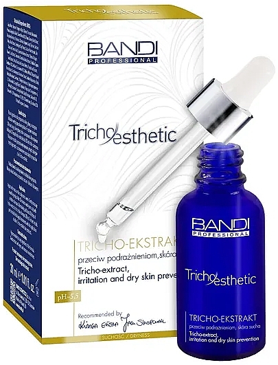 Anti Irritated, Dry Scalp Tricho-Extract - Bandi Professional Tricho Esthetic Tricho-Extract, Irritation And Dry Skin Prevention — photo N1